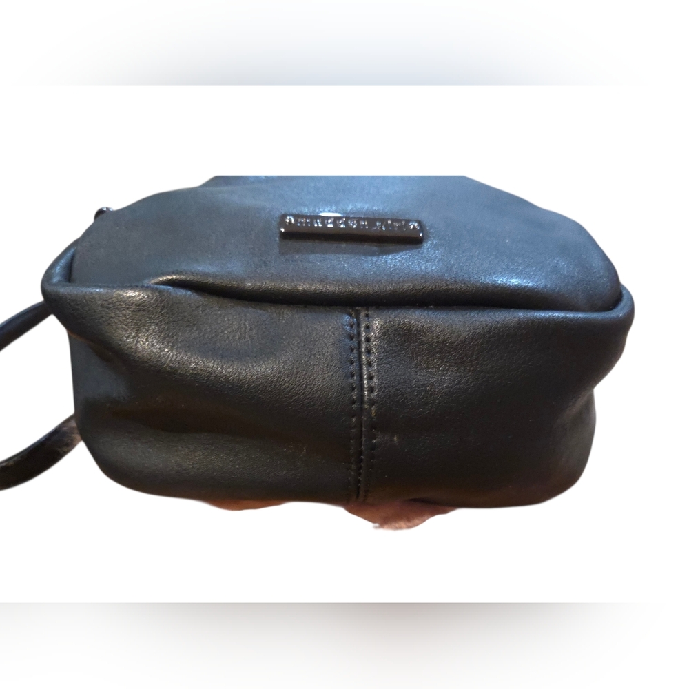 Madden Girl - Faux Fur / Faux Black Leather Crossbody Bag - Picture 9 of 10